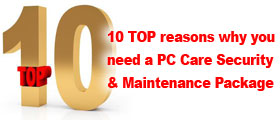 10 TOP REASONS WHY YOUR NEED A PC CARE PACKAGE